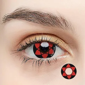 Pollyeye Sharingan Mangekyo Colored Contact Lenses