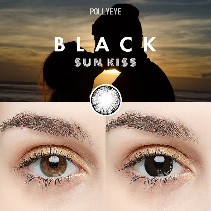 Pollyeye SunKiss Black  Colored Contact Lenses