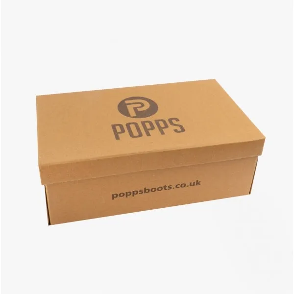 Popps VESPA Unisex Desert Boots Navy
