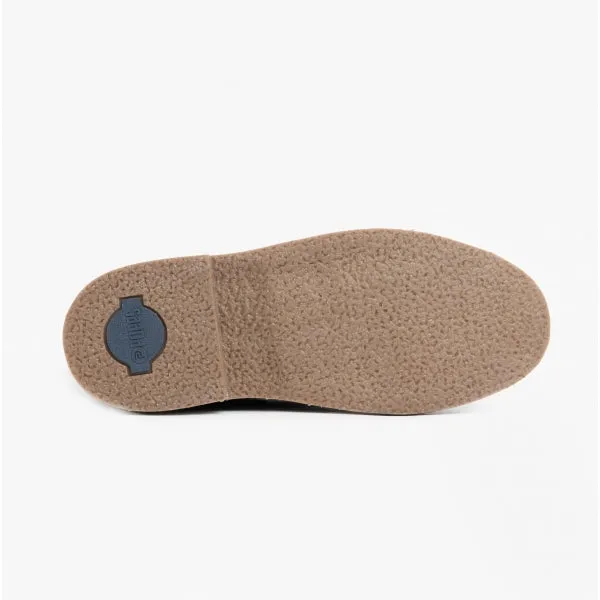 Popps VESPA Unisex Desert Boots Navy