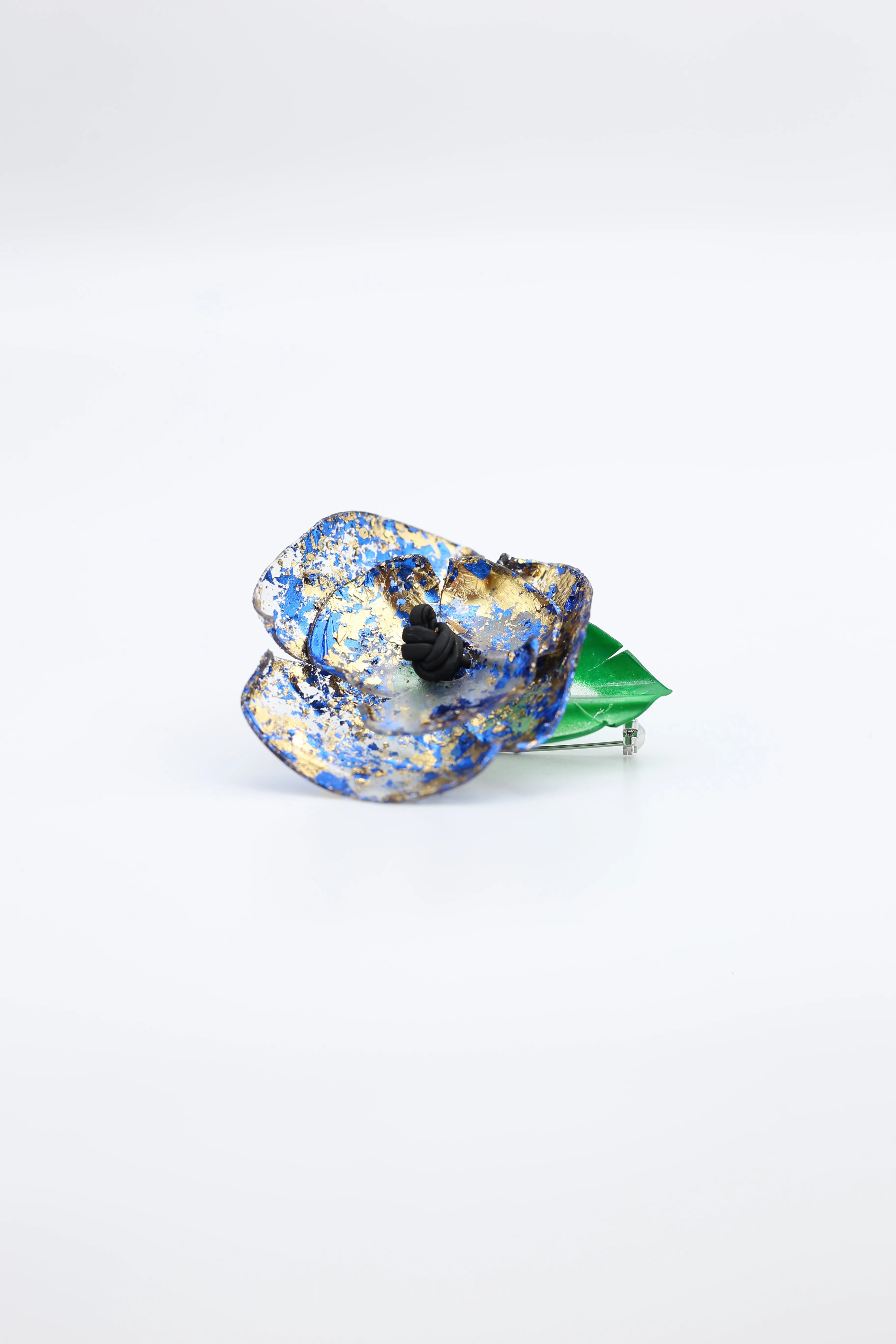 Poppy Flower Brooches