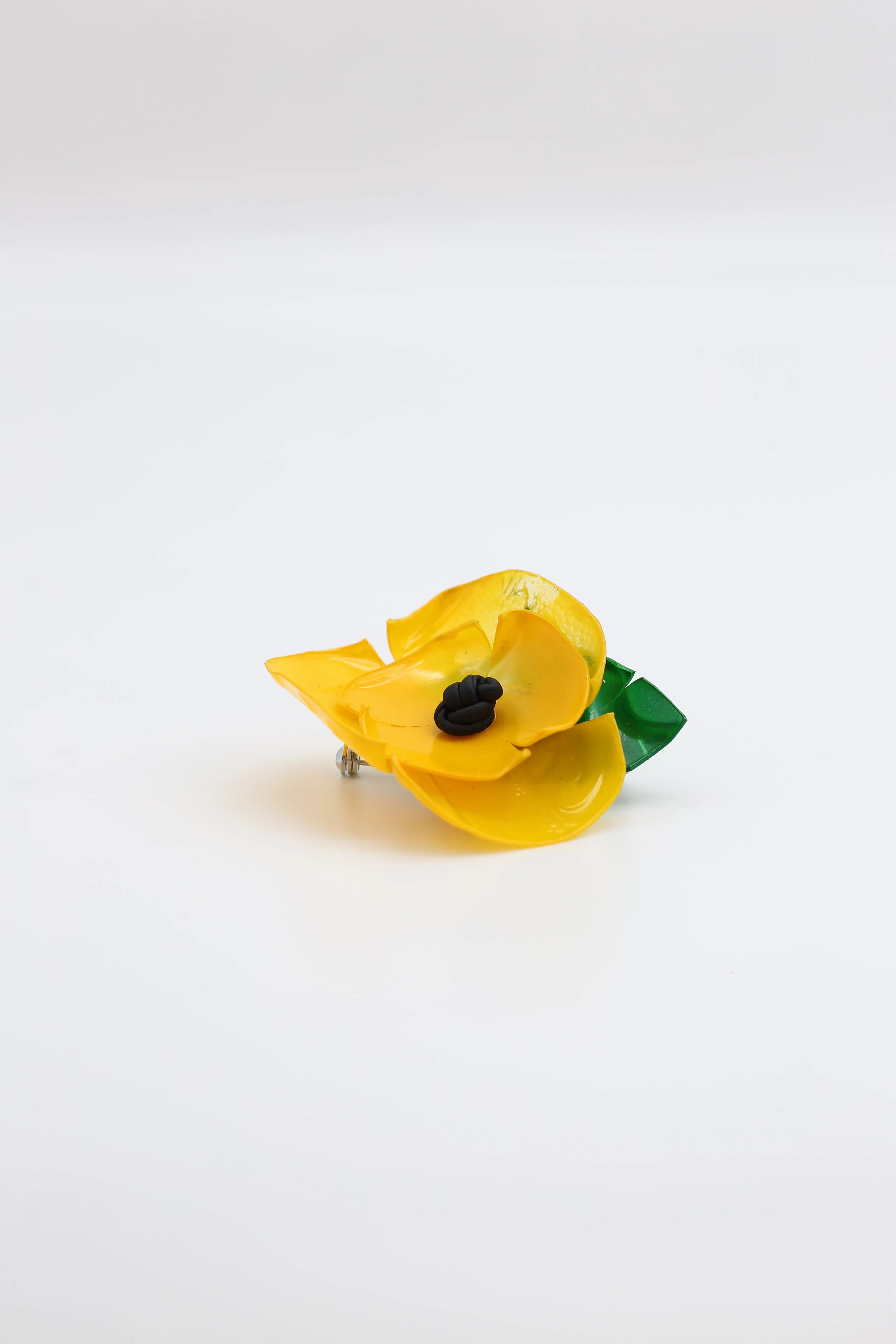 Poppy Flower Brooches