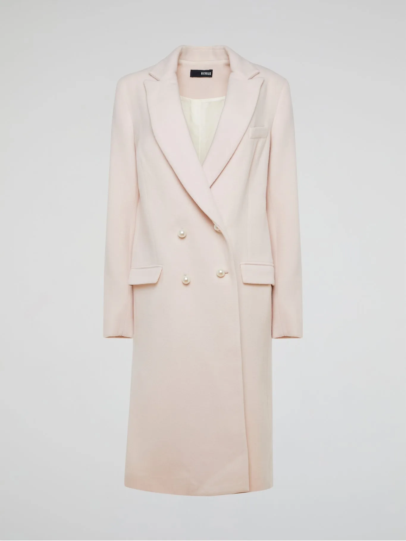 Powder Pink Trench Coat