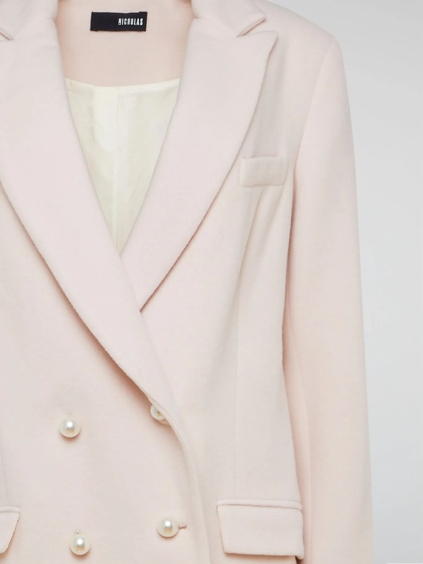 Powder Pink Trench Coat