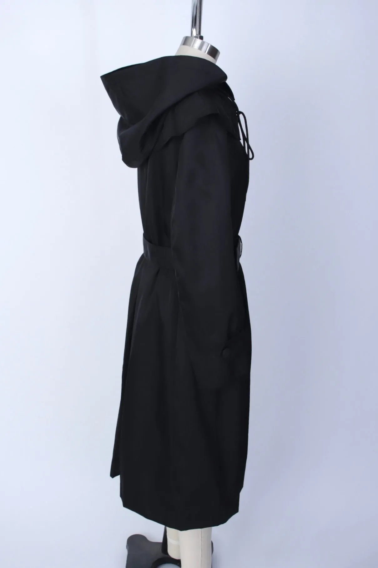 Prada Tessuto Hooded Trench Coat*
