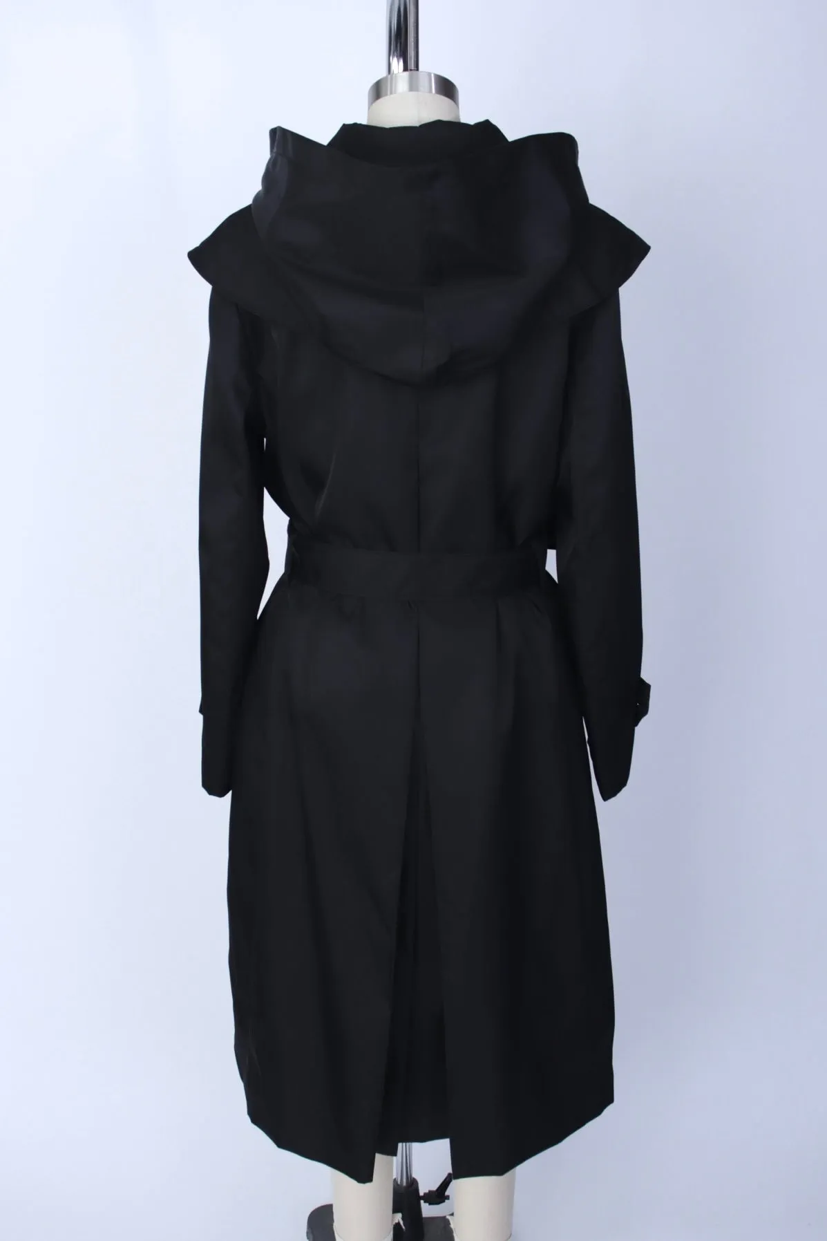 Prada Tessuto Hooded Trench Coat*