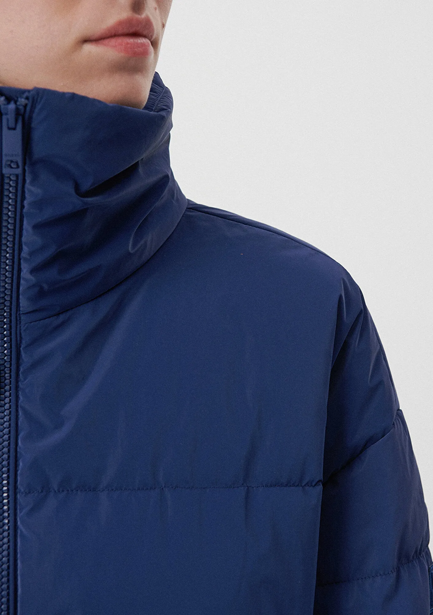 Premium Navy Puffer Jacket
