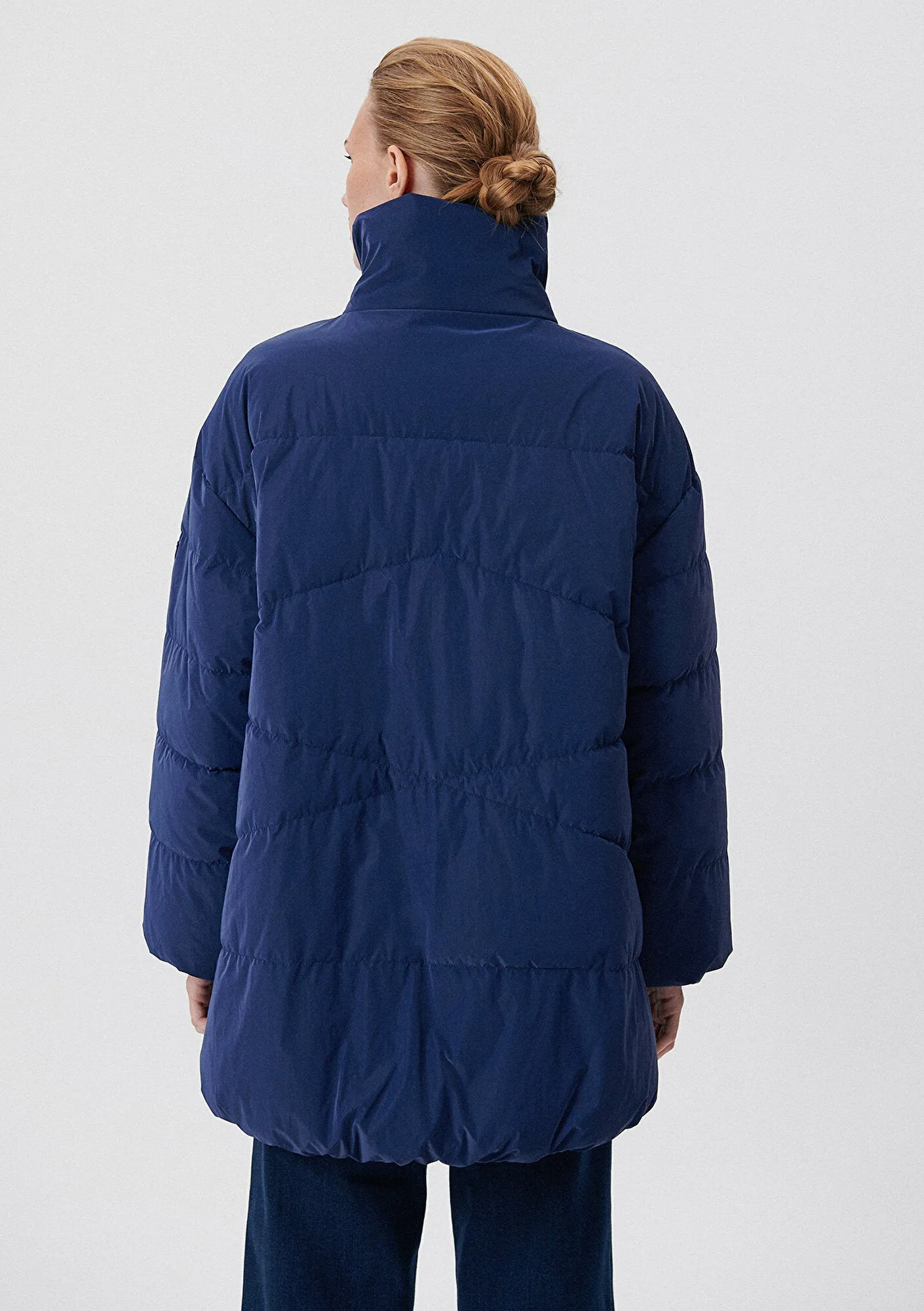 Premium Navy Puffer Jacket