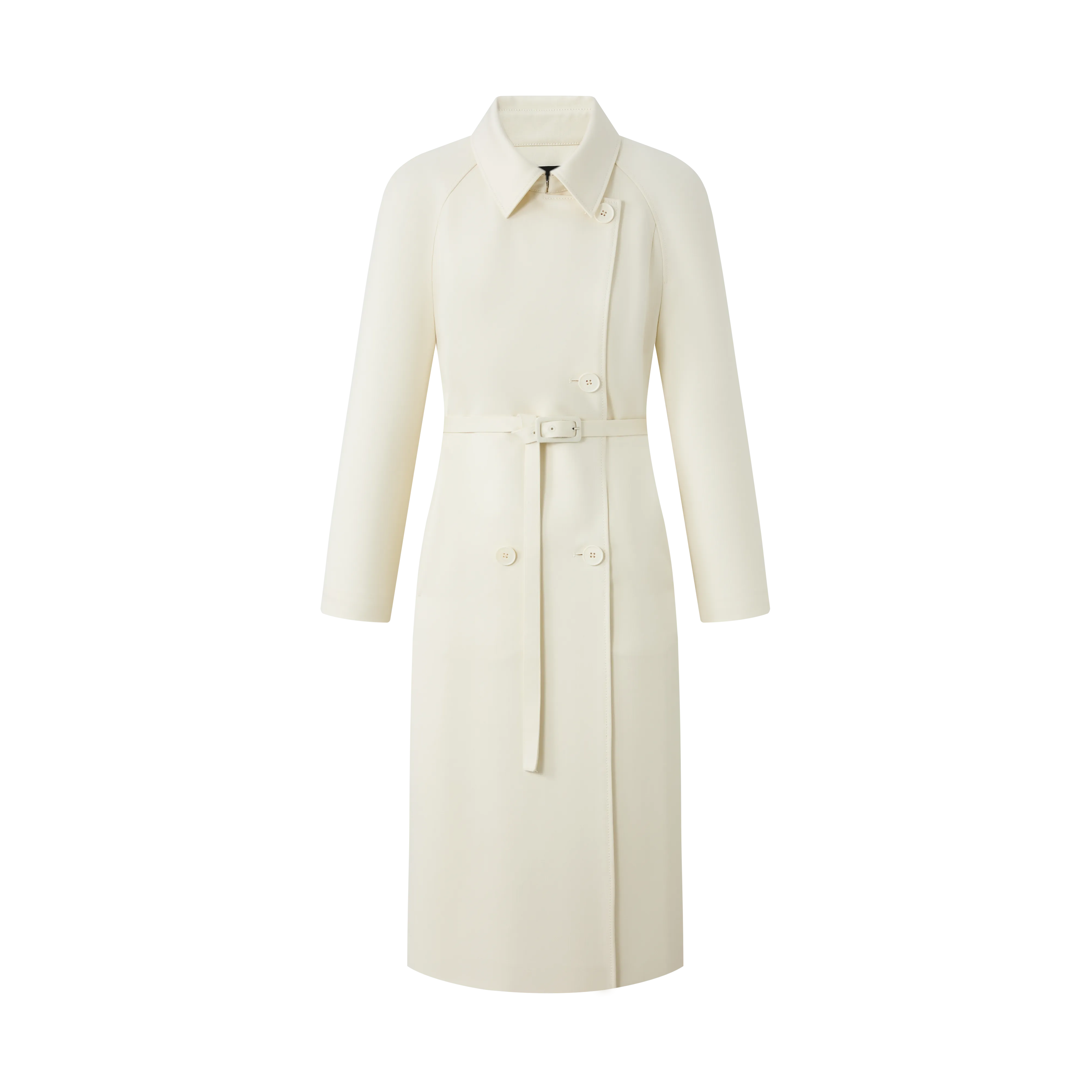 PRISTINE WHITE TRENCH
