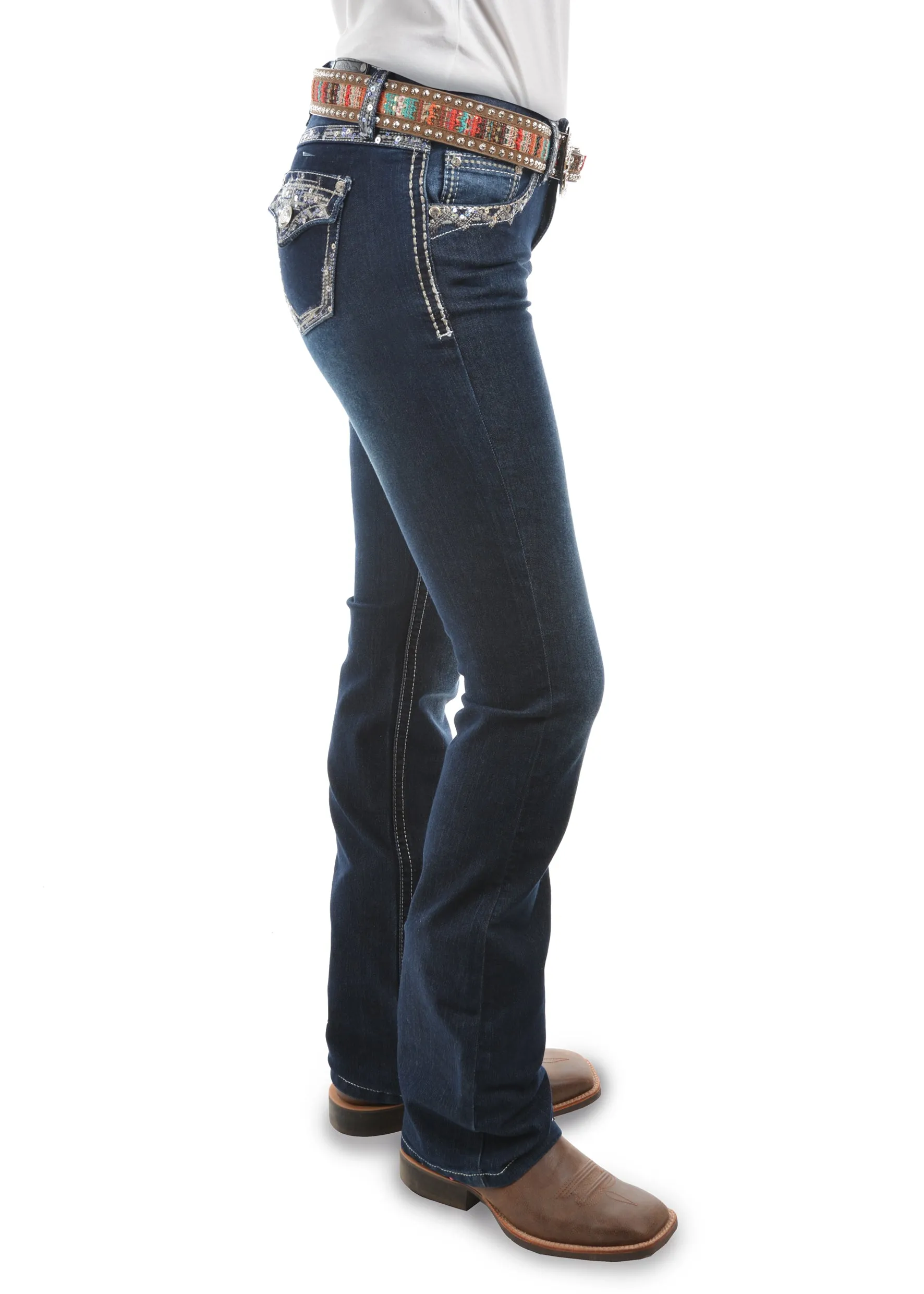 Pure Western Womens Taylor Boot Cut Jean
