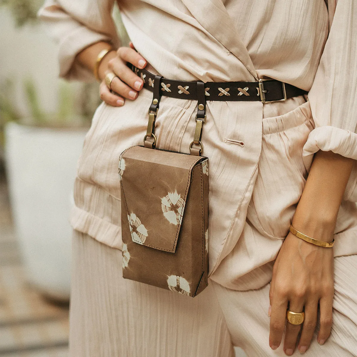 "Chanchal" Belt Bag - Beige