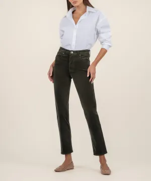 Rachael Corduroy Mom Jean, Long - FINAL SALE