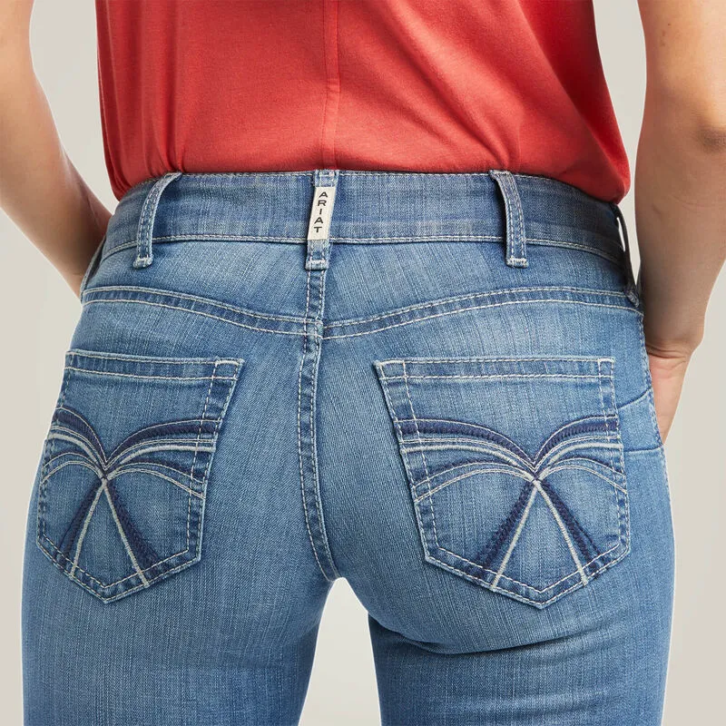 R.E.A.L. Woman's Mid Rise Allessandra Boot Cut Jean | 10040796