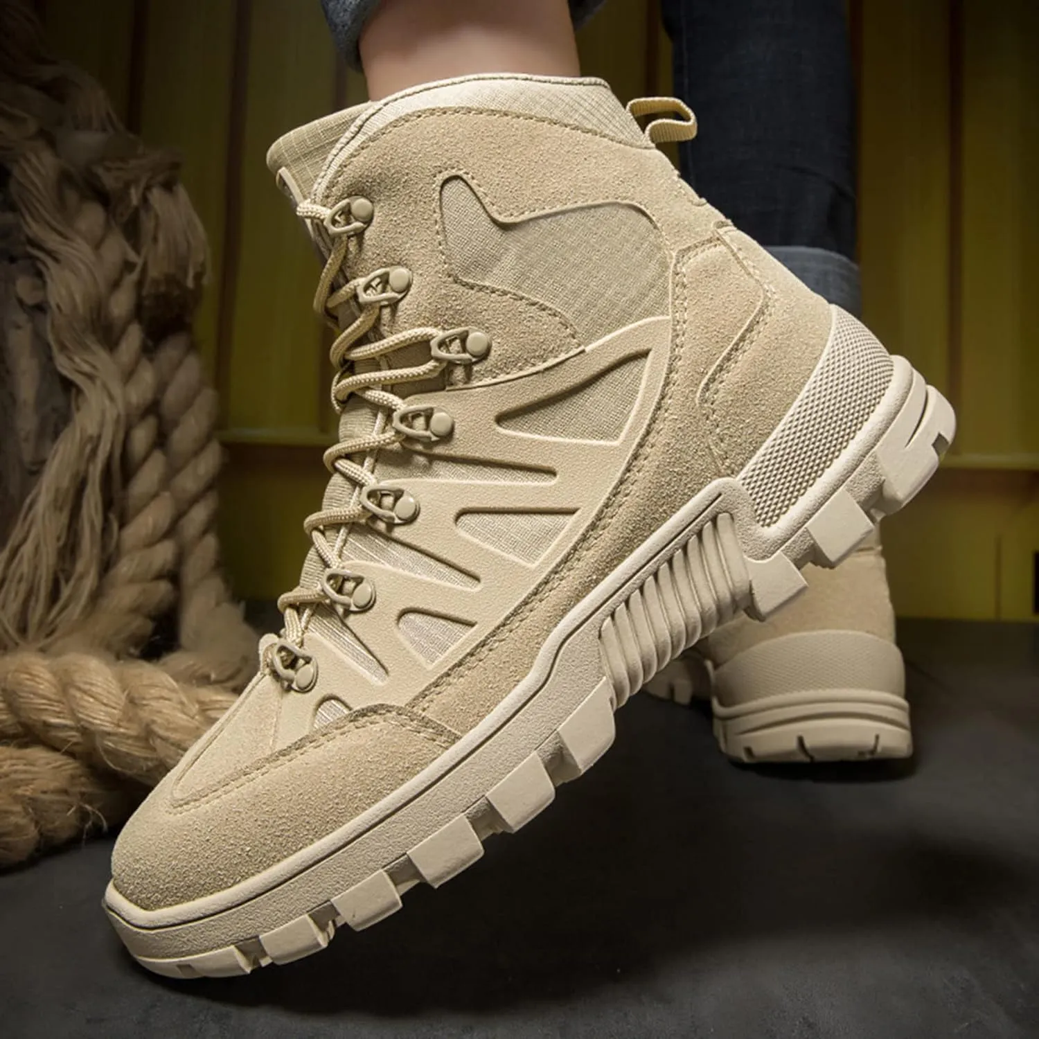 RECON GS2U Alpha Sierra 33  All Terrain Tactical 6 inch 7 Hole Boots