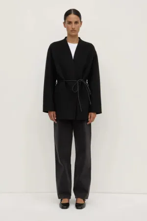 Rhea Wool Jacket Black