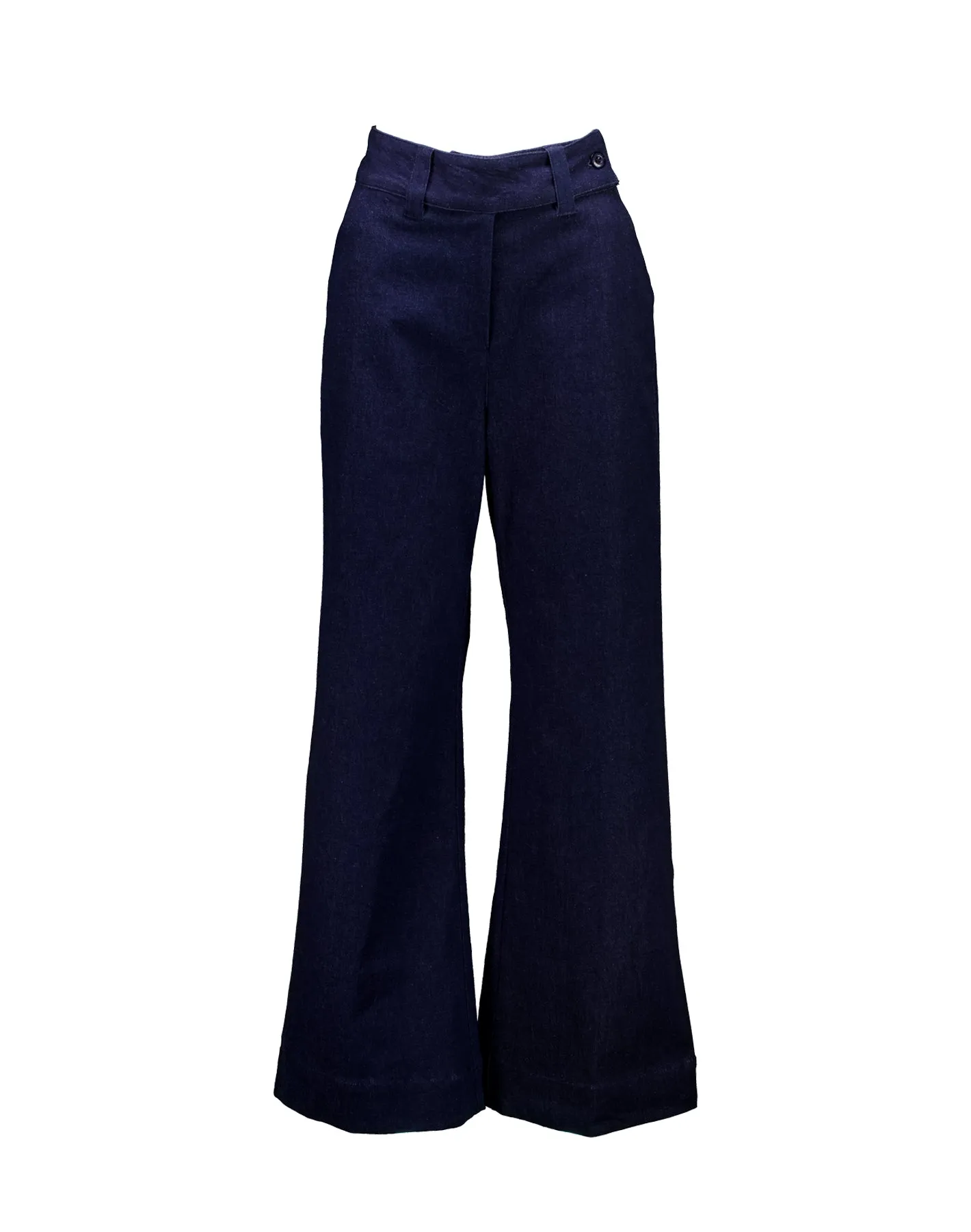Rib Cage Manhattan Pant, Blue Denim