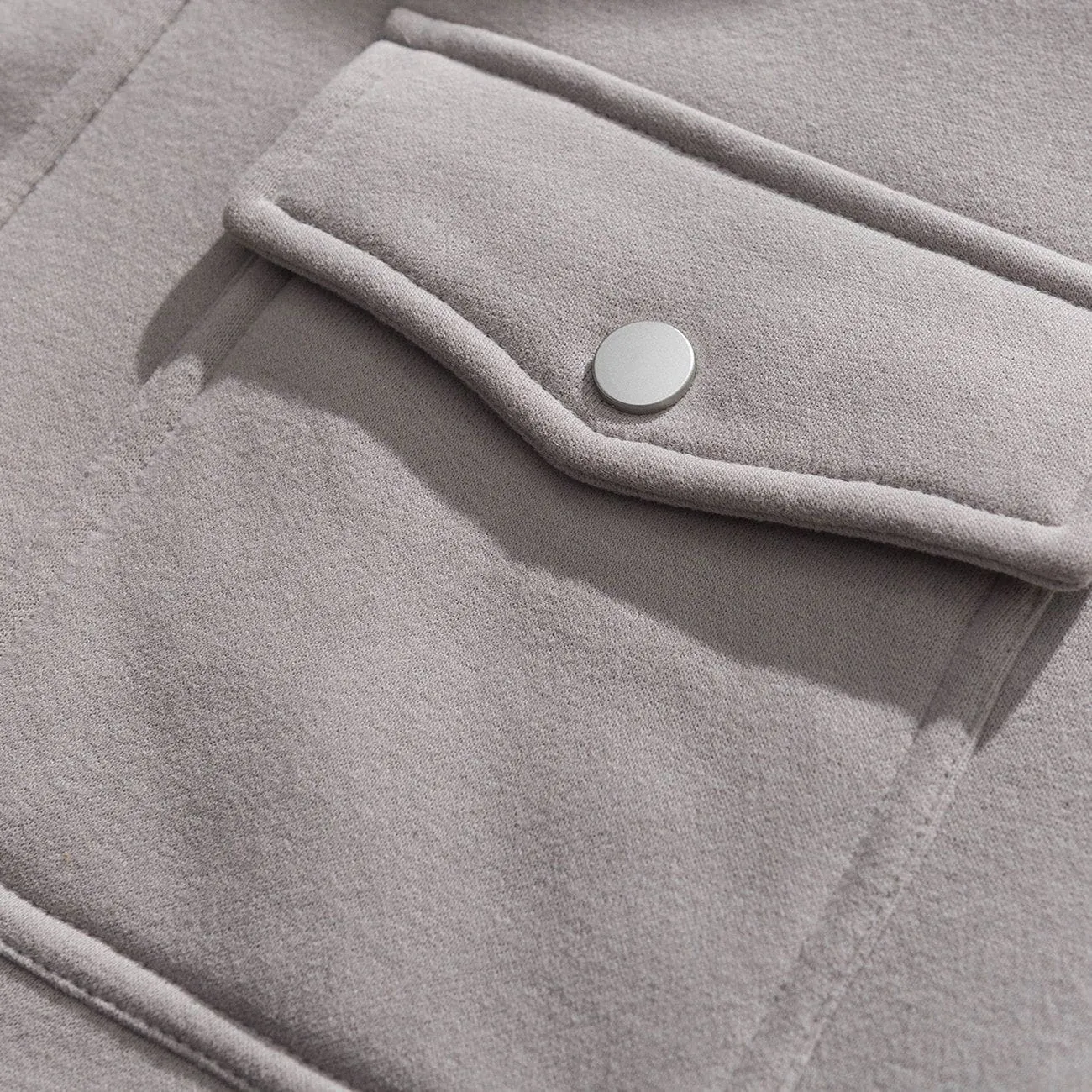 Rimiro - Solid Color Multi-pocket Hooded Winter Coat