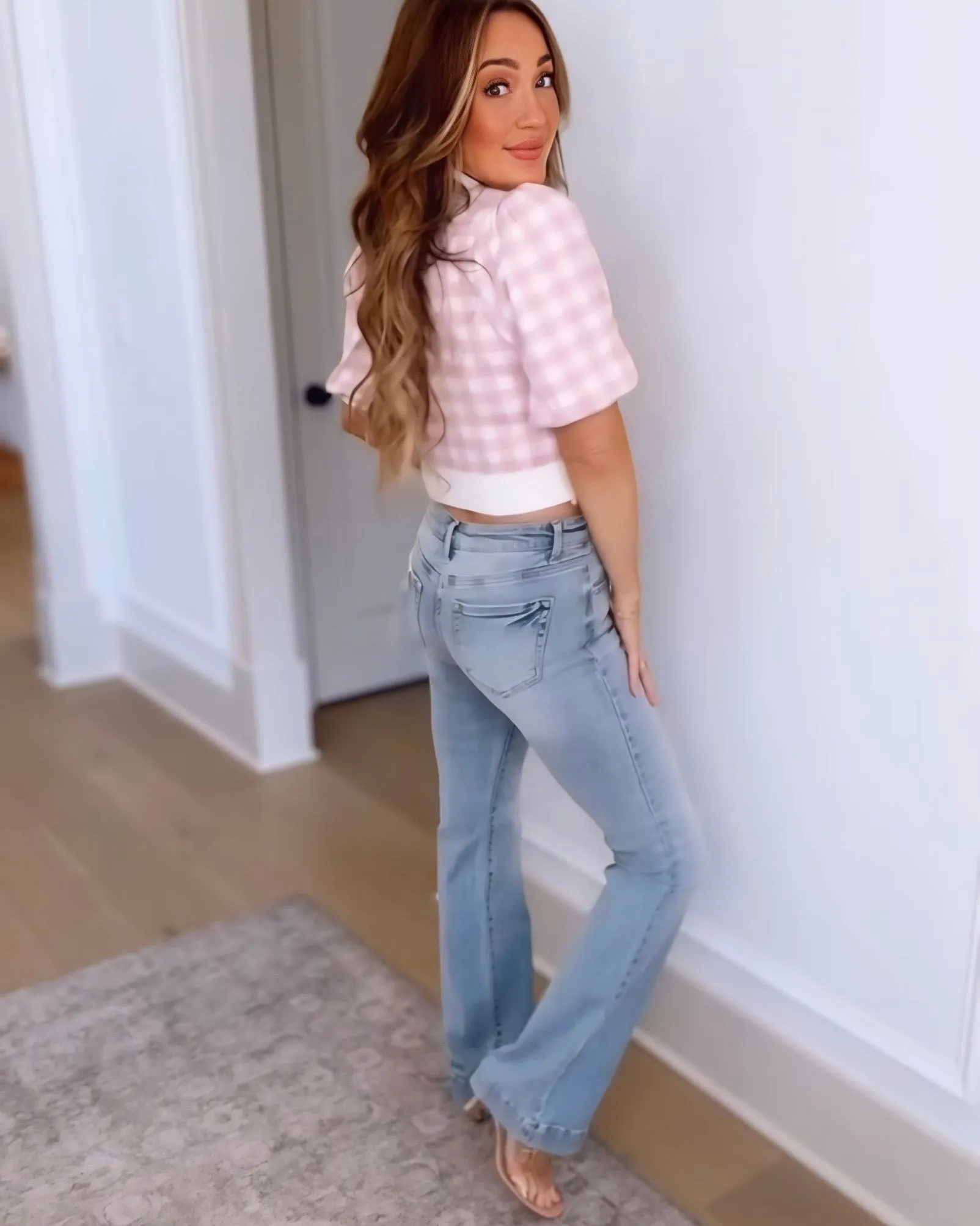 Risen - Mid Rise Bootcut Jeans