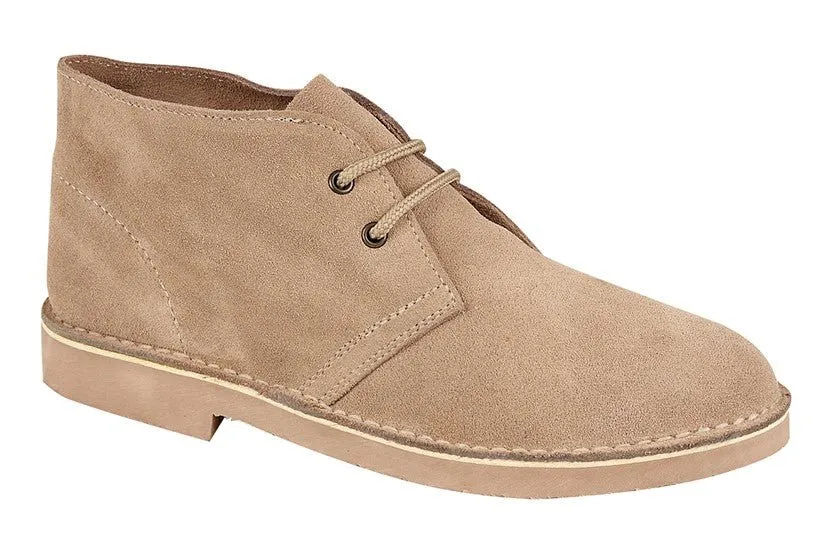 Roamers M467TS Mens Suede Desert Boot