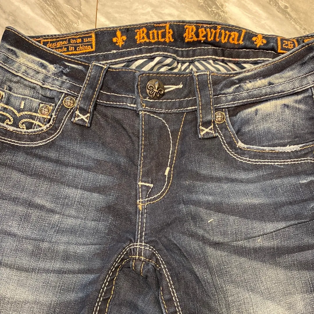 Rock revival Alivia skinny size 26
