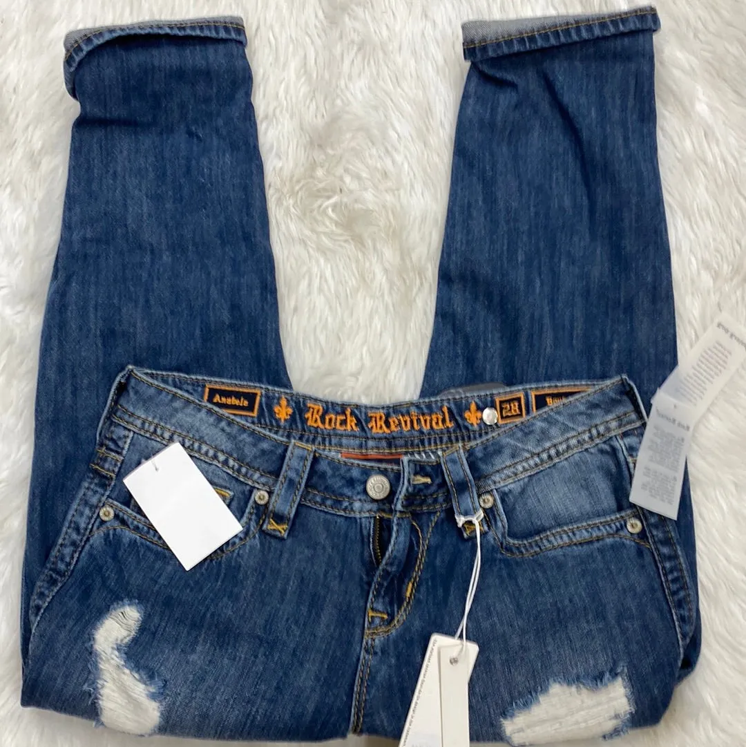 Rock revival Boyfriend Anabela size 28