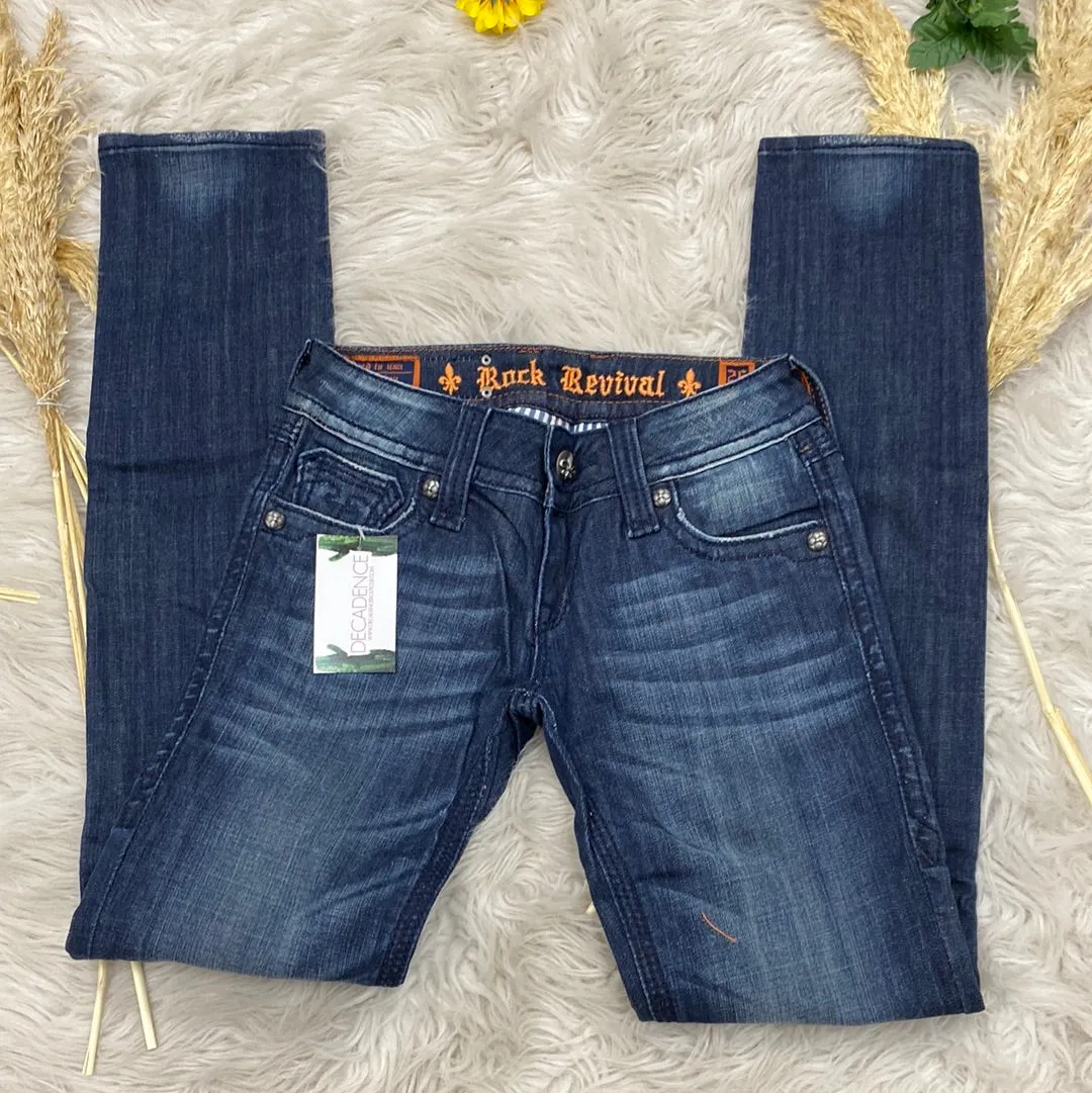 Rock revival Debbie skinny size 26