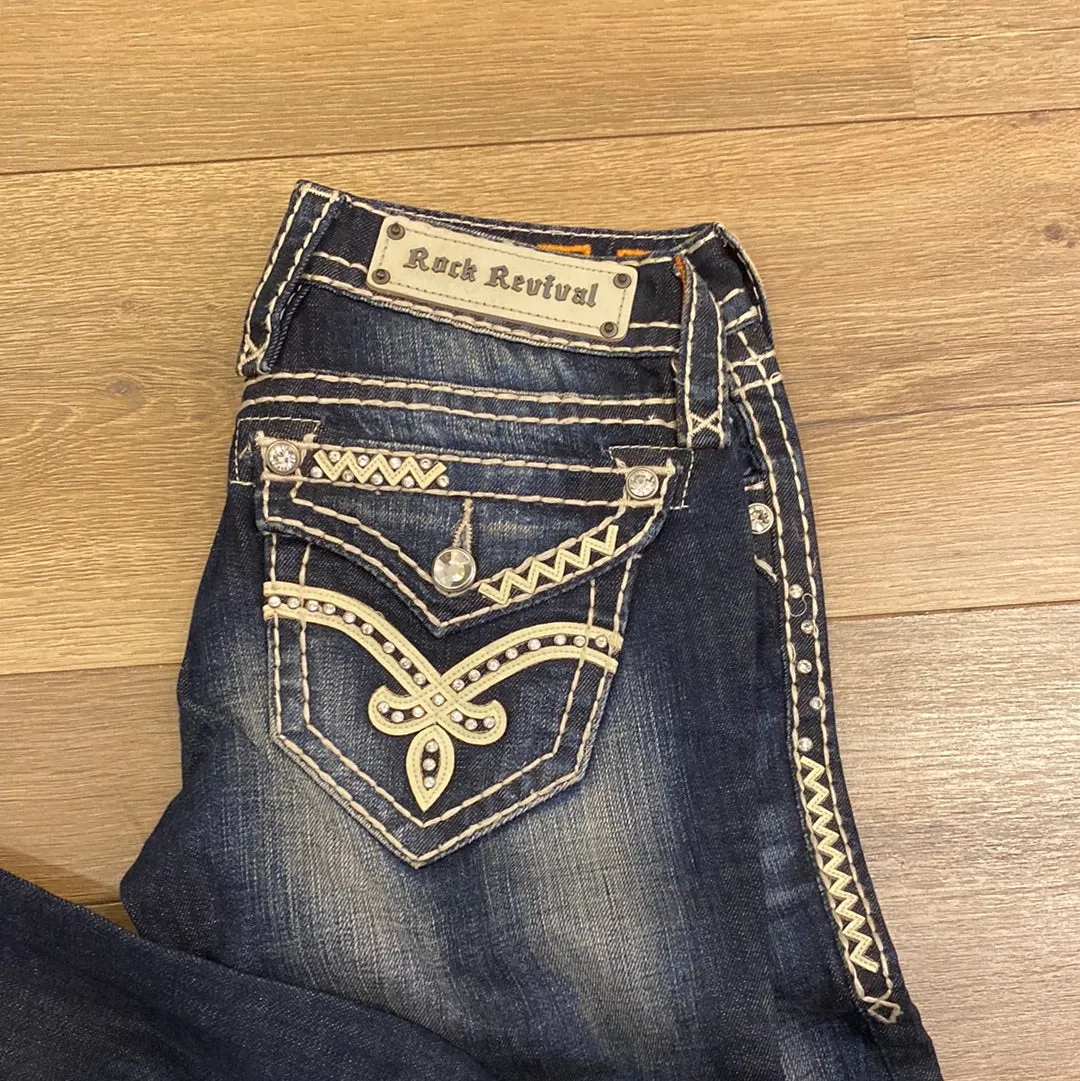 Rock revival Elaina Skinny size 26