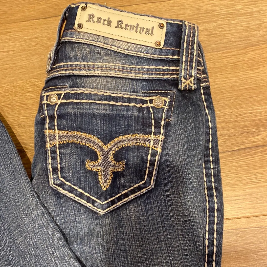 Rock revival Erin skinny size 26