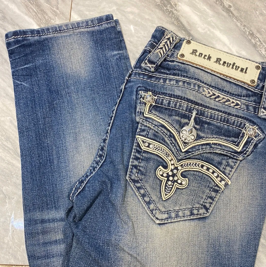 Rock revival Etty skinny size 26