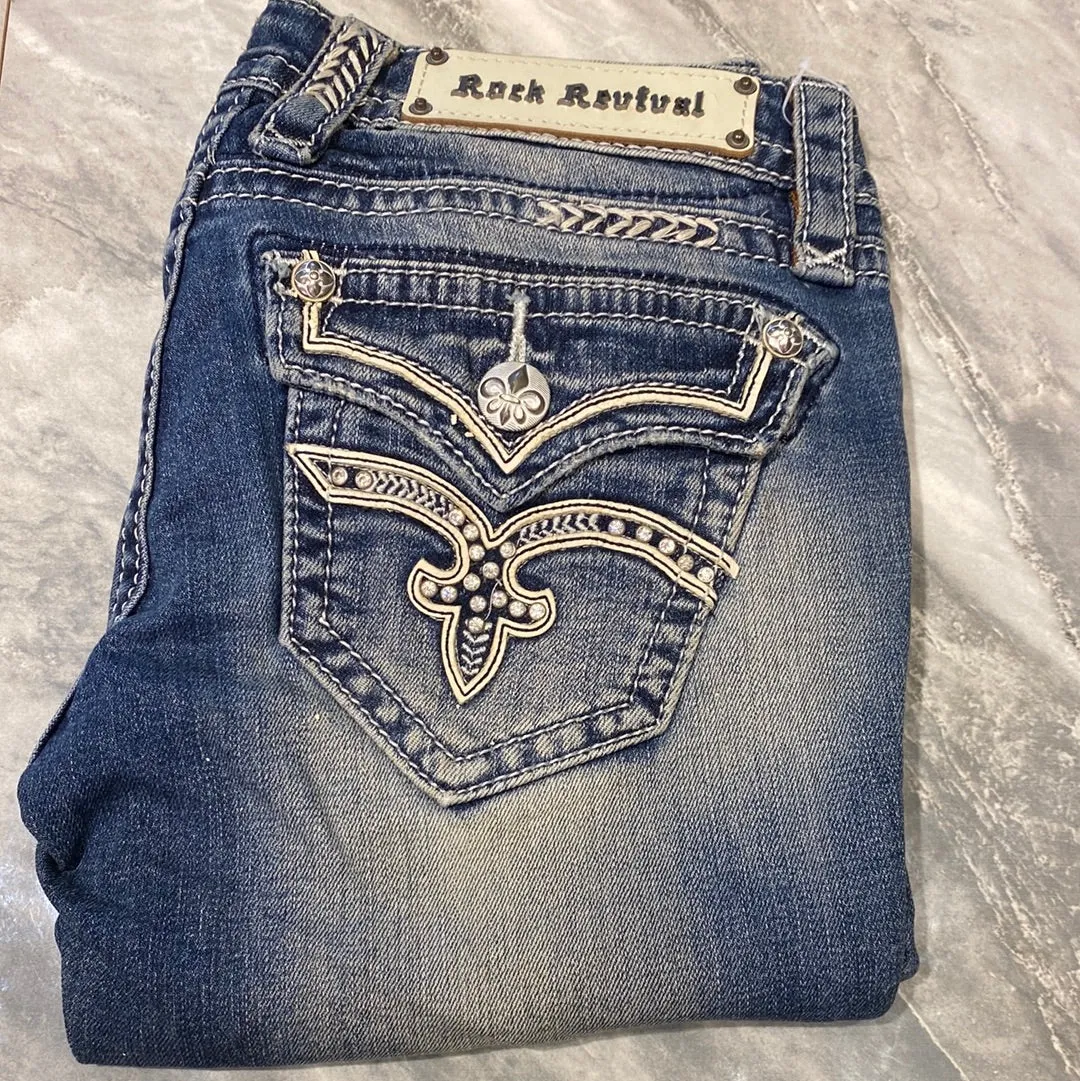 Rock revival Etty skinny size 26