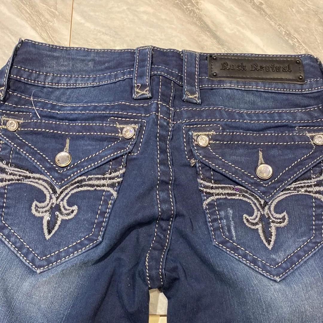 Rock revival Evelyn straight size 26