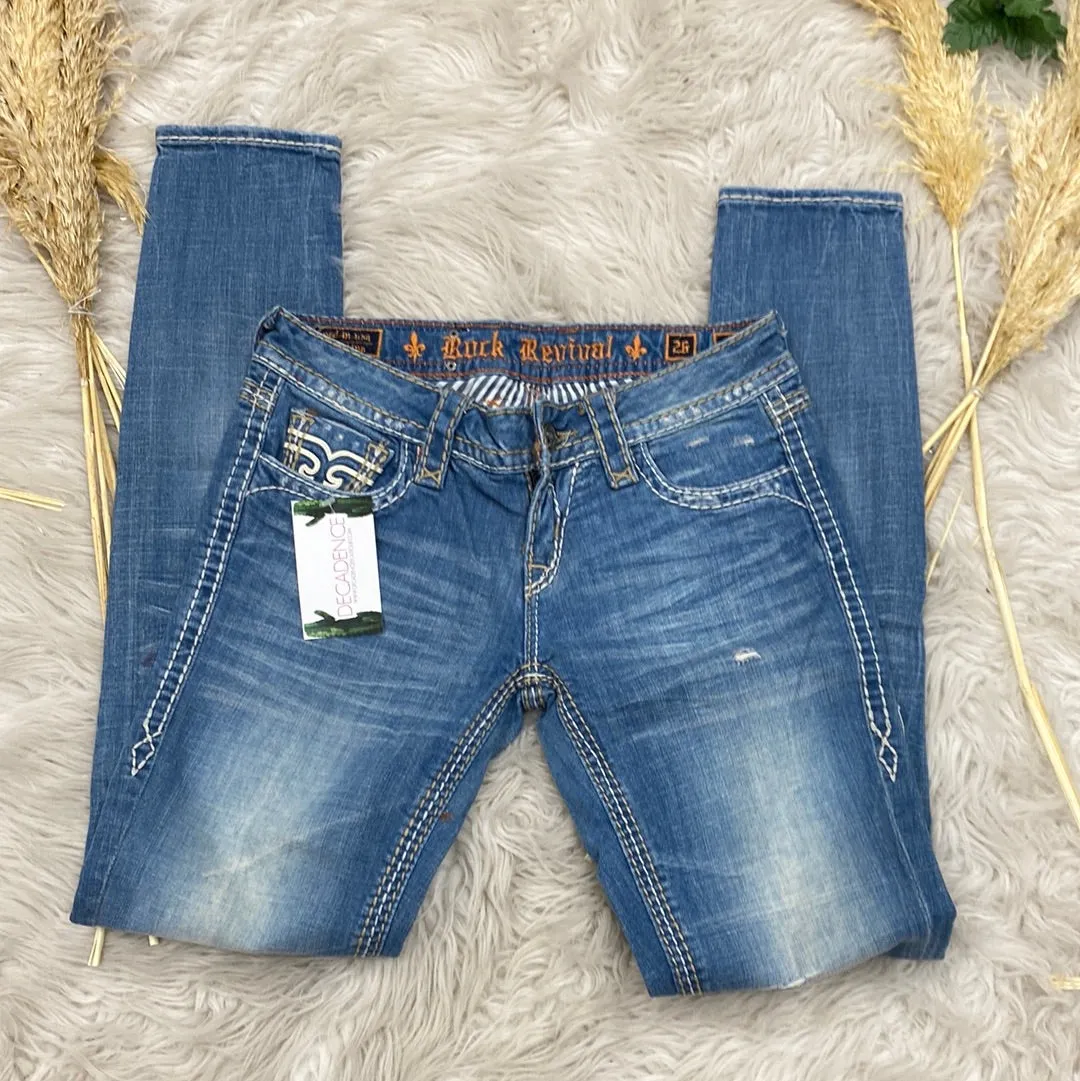 Rock revival Heidi skinny size 26