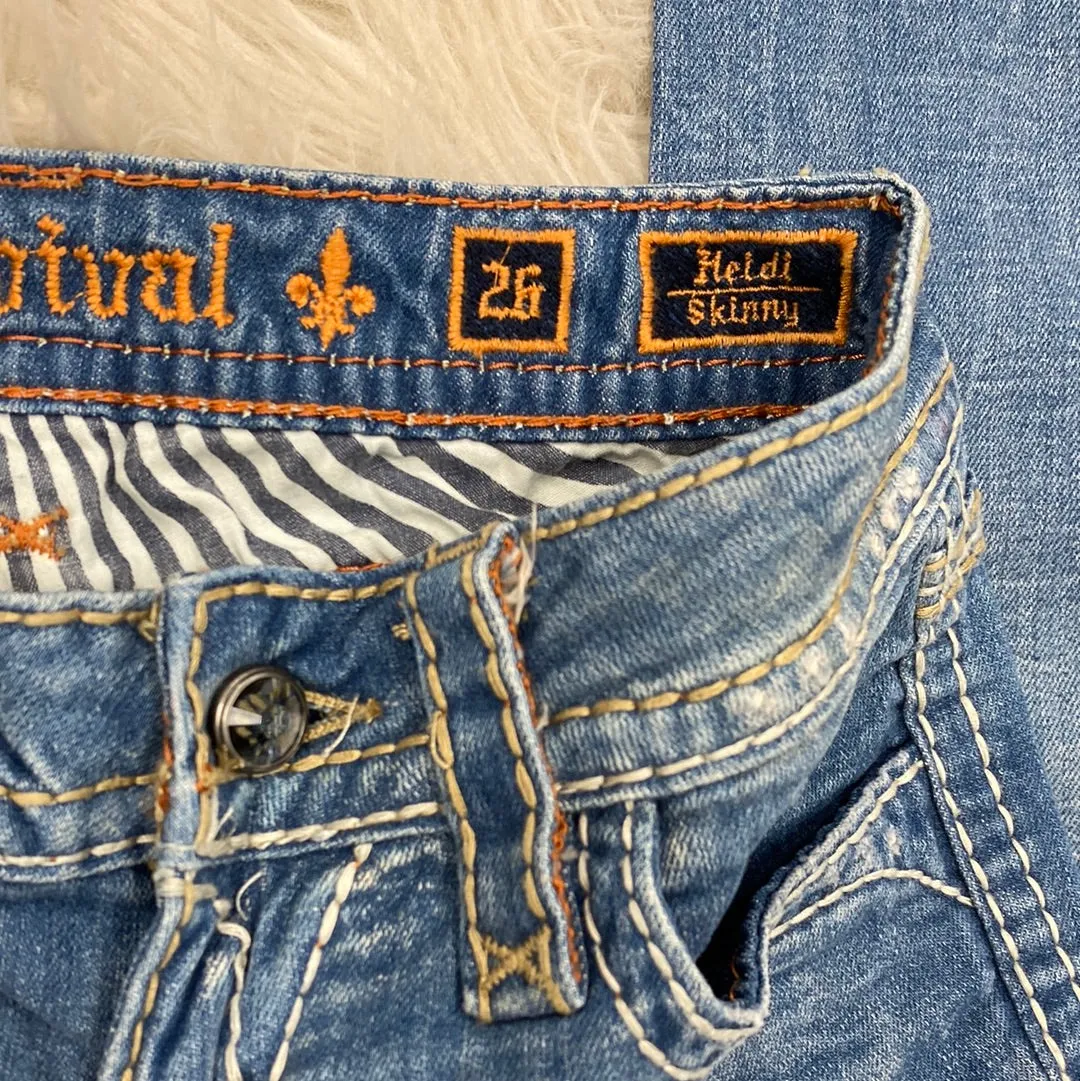 Rock revival Heidi skinny size 26