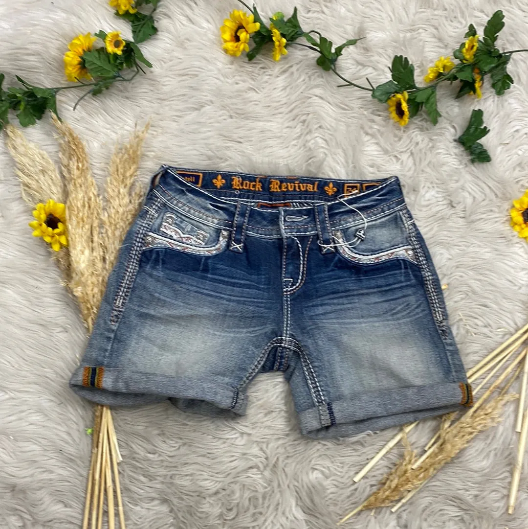 Rock revival Katell short easy shorts size 24