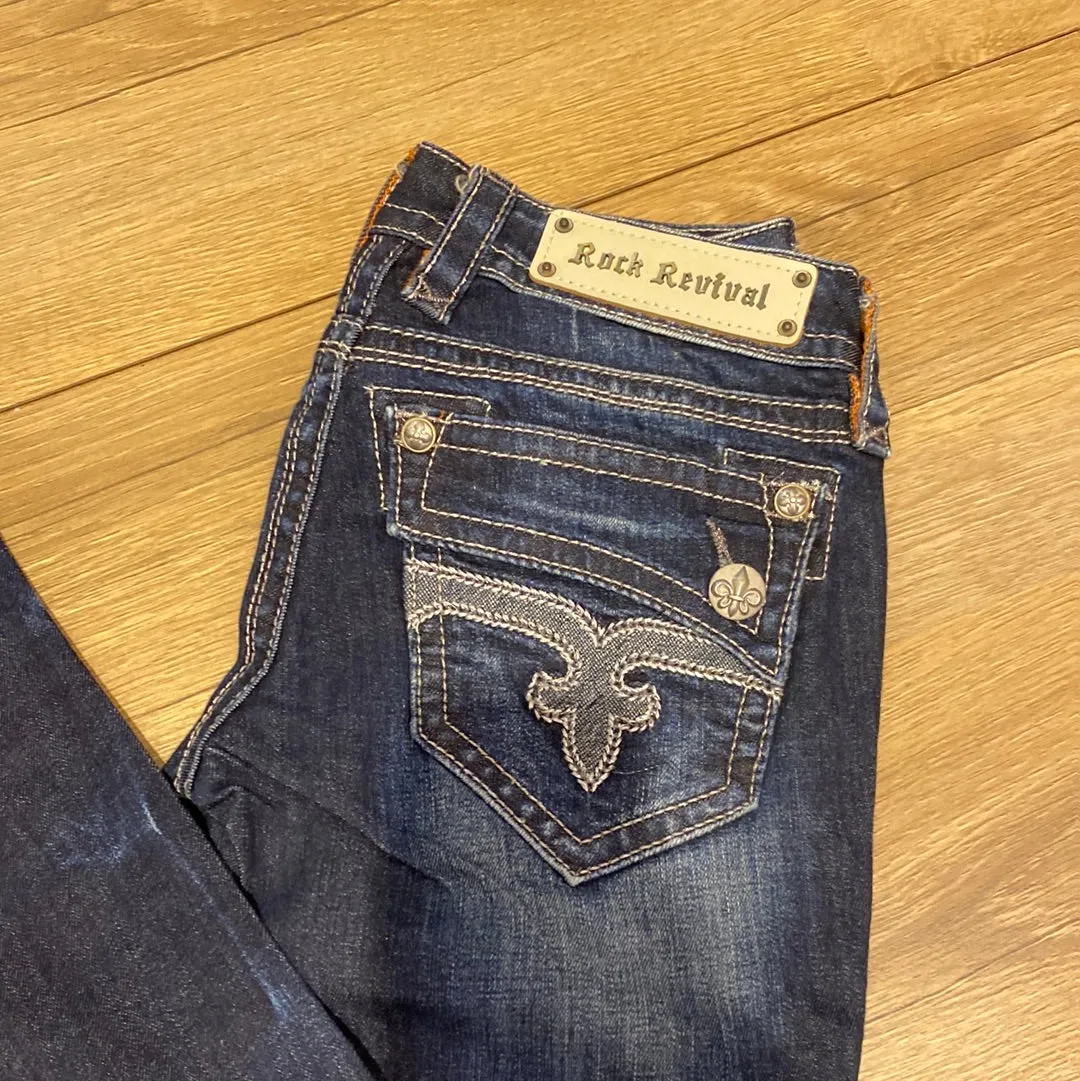 Rock revival Lacey skinny size 26