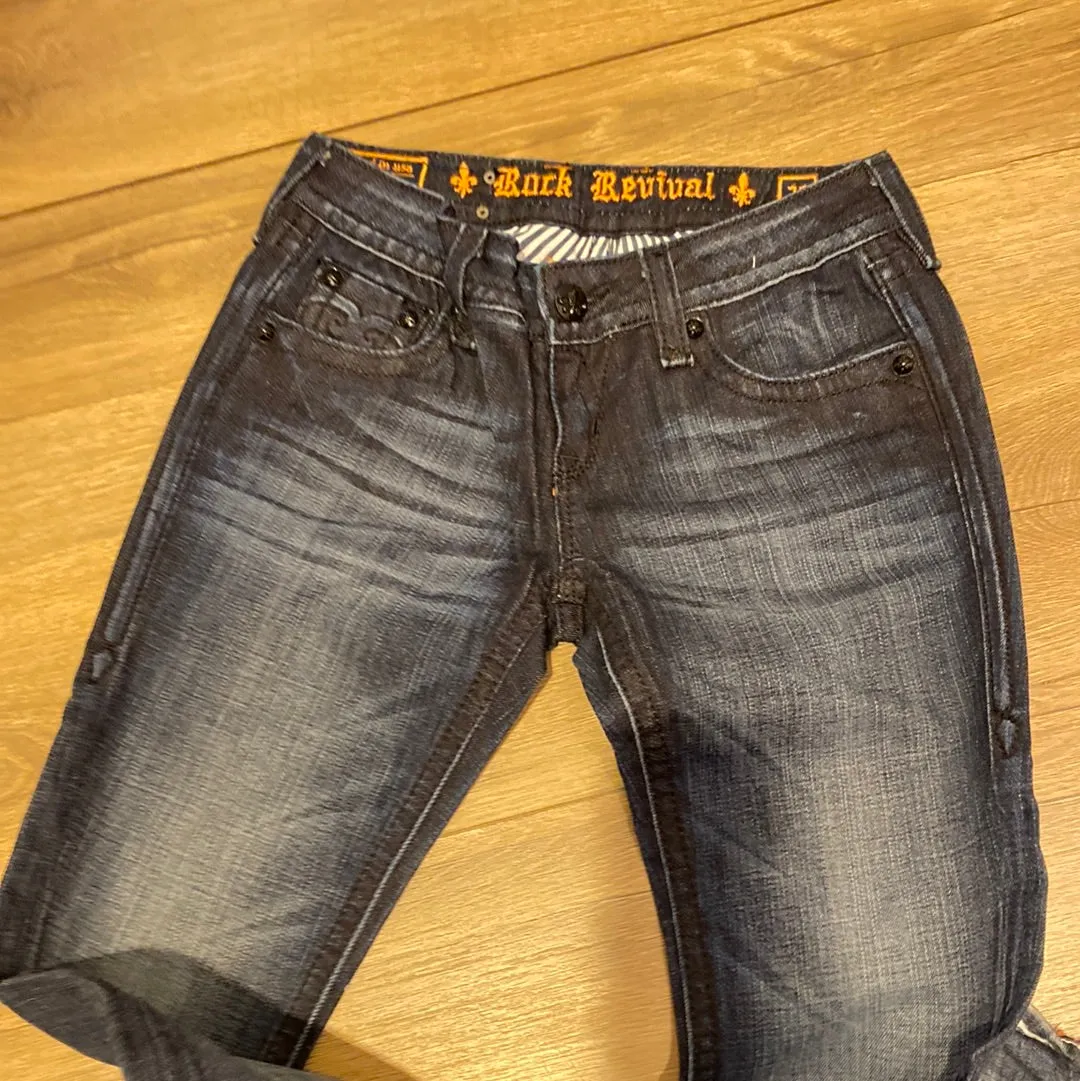 Rock revival Lynn skinny size 26