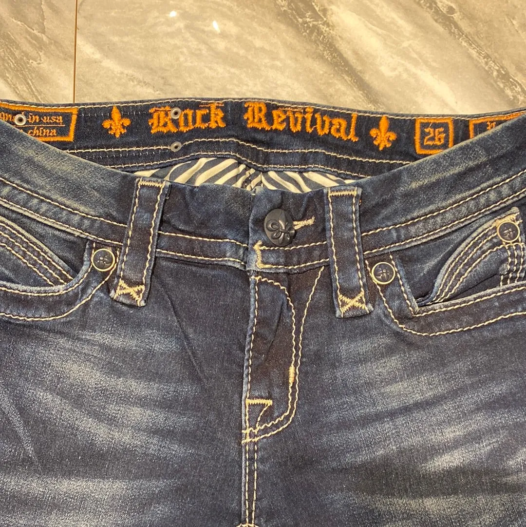 Rock revival Pearl skinny size 26