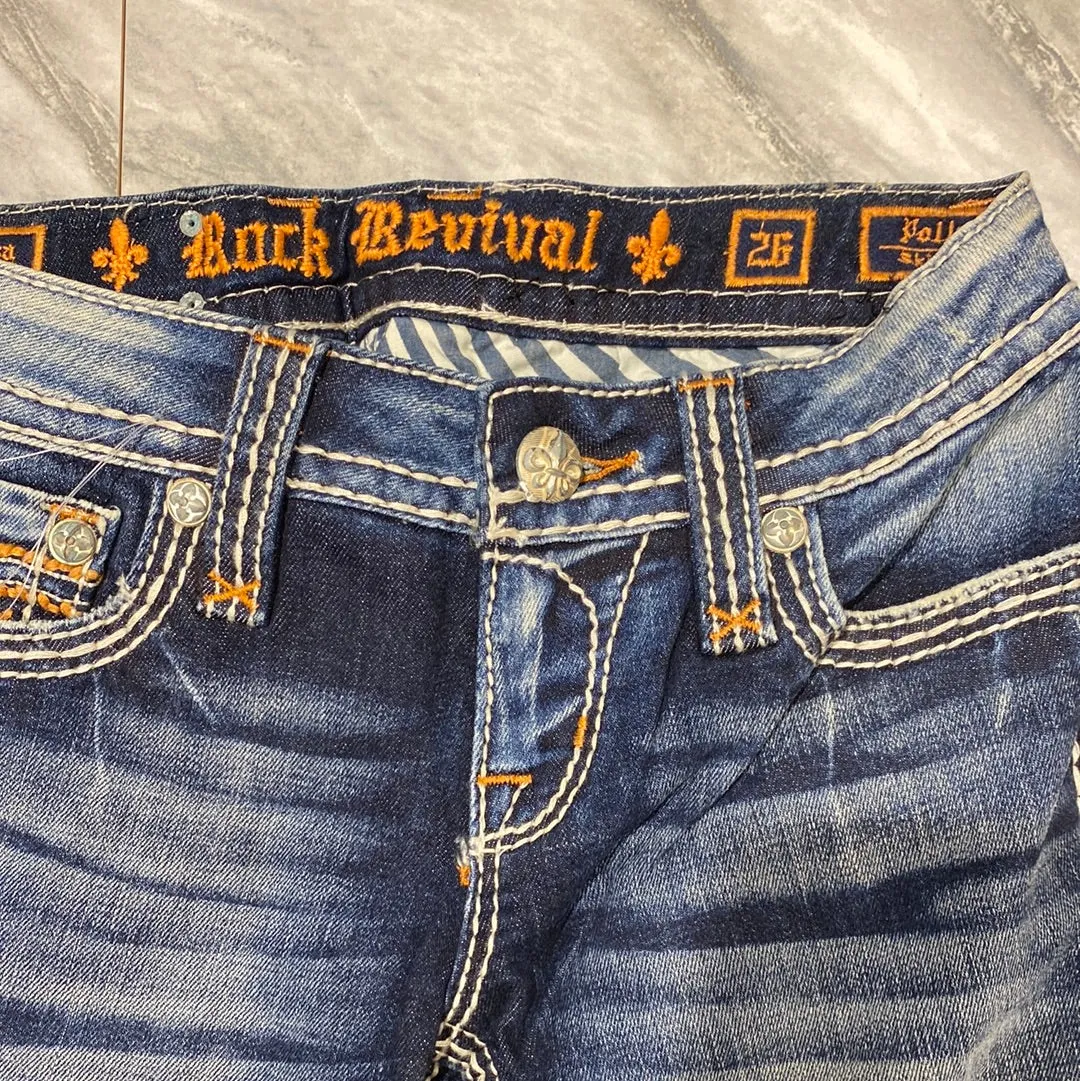 Rock revival Polly skinny size 26
