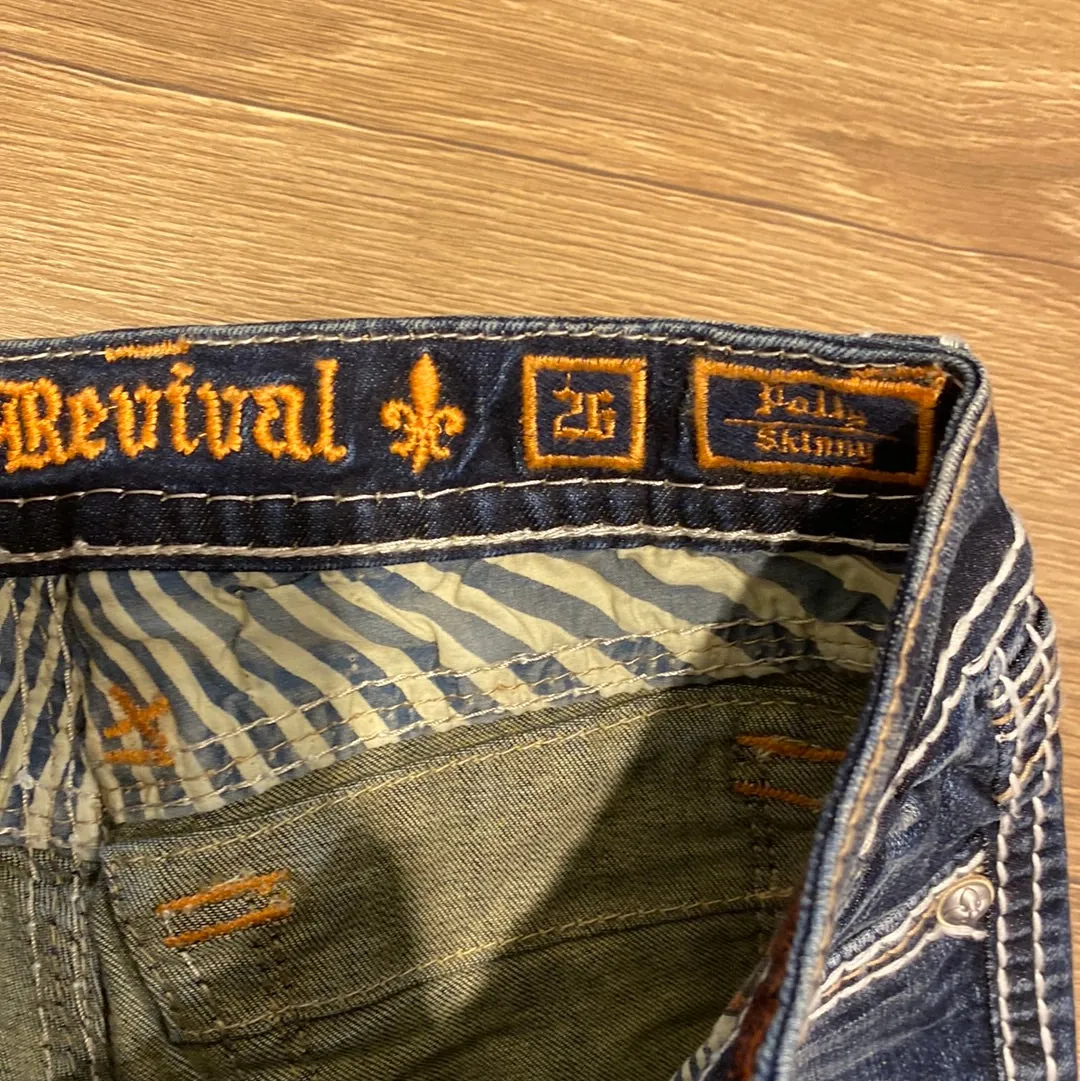 Rock revival Polly skinny size 26