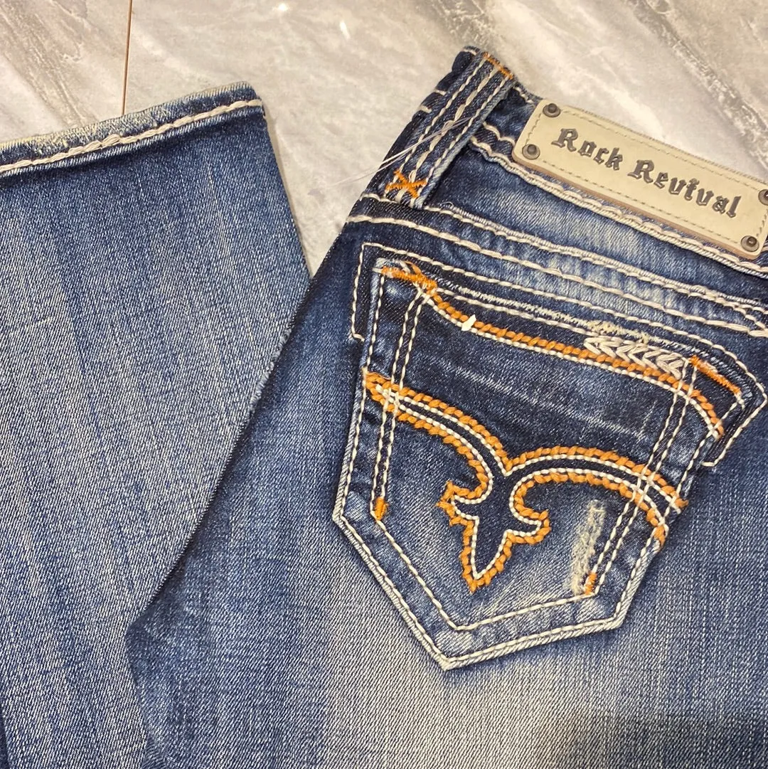 Rock revival Polly skinny size 26