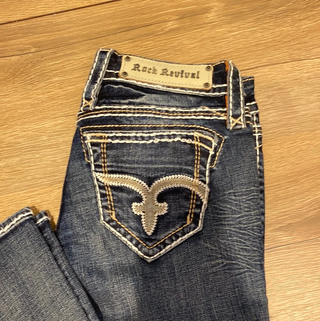 Rock revival Polly skinny size 26