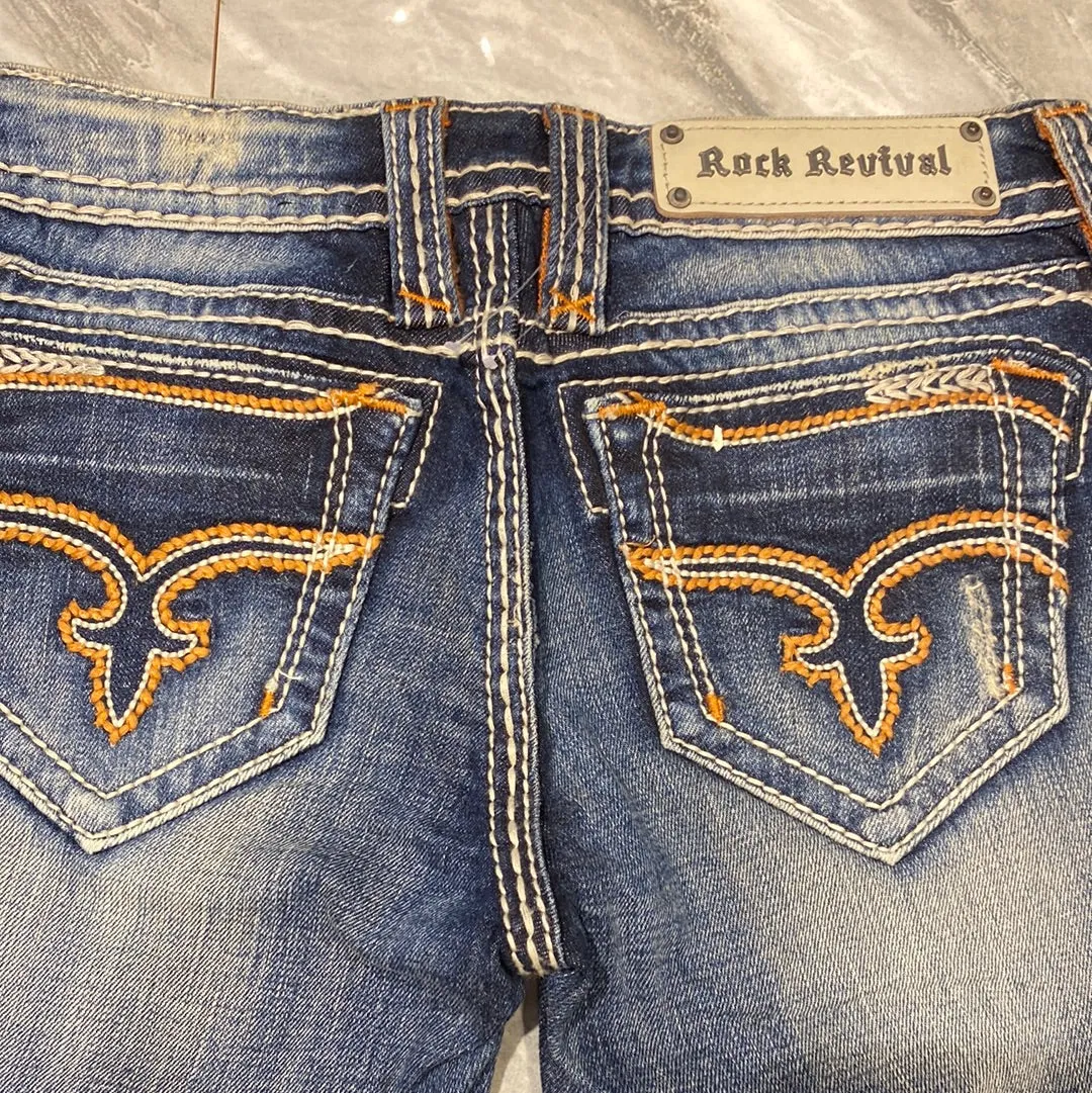 Rock revival Polly skinny size 26