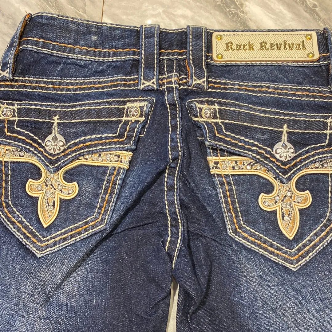 Rock revival Sophia skinny size 24