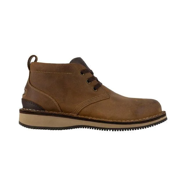 Rockport Brown Lace-up Chukka, Steel Toe RK2801