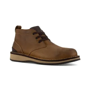 Rockport Brown Lace-up Chukka, Steel Toe RK2801