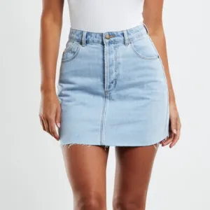 Rolla’s Denim High Waisted Mini Skirt