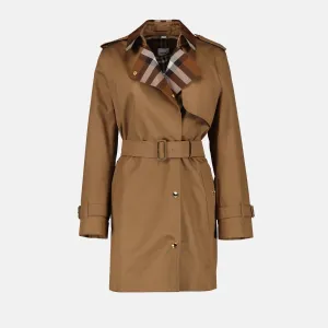 Sandridgechk Brown Trench Coat