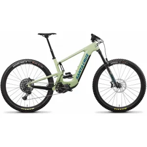 Santa Cruz Heckler C S 29 Carbon Electric Mountain Bike 2023 Ex-Display - Avocado Green