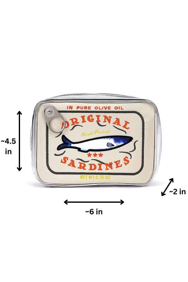 Sardine Tin | Cosmetic Bag