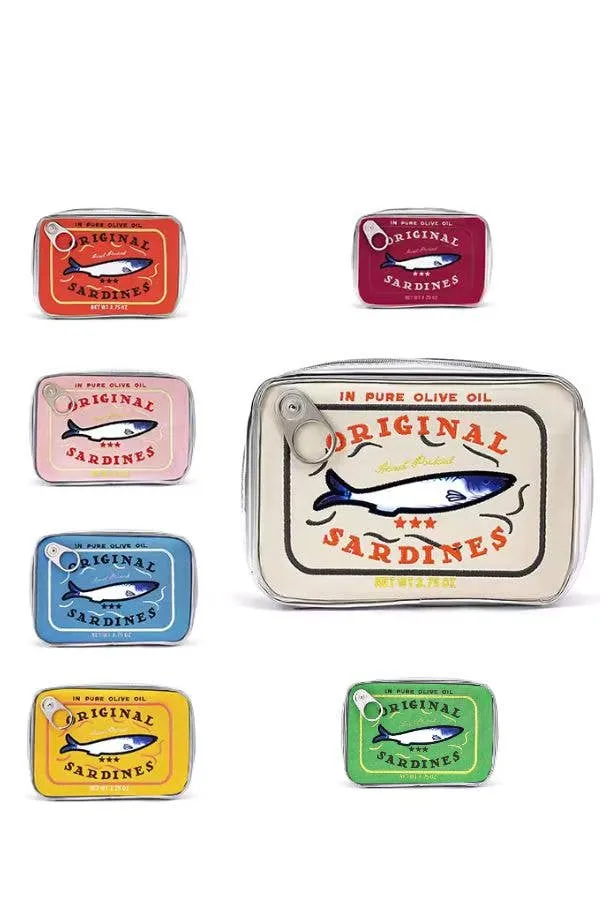 Sardine Tin | Cosmetic Bag